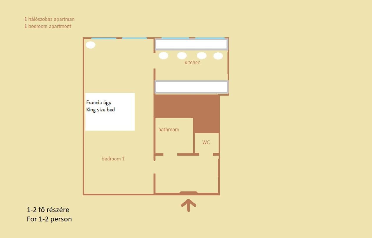 Central Apartments เวสเปรม ภายนอก รูปภาพ